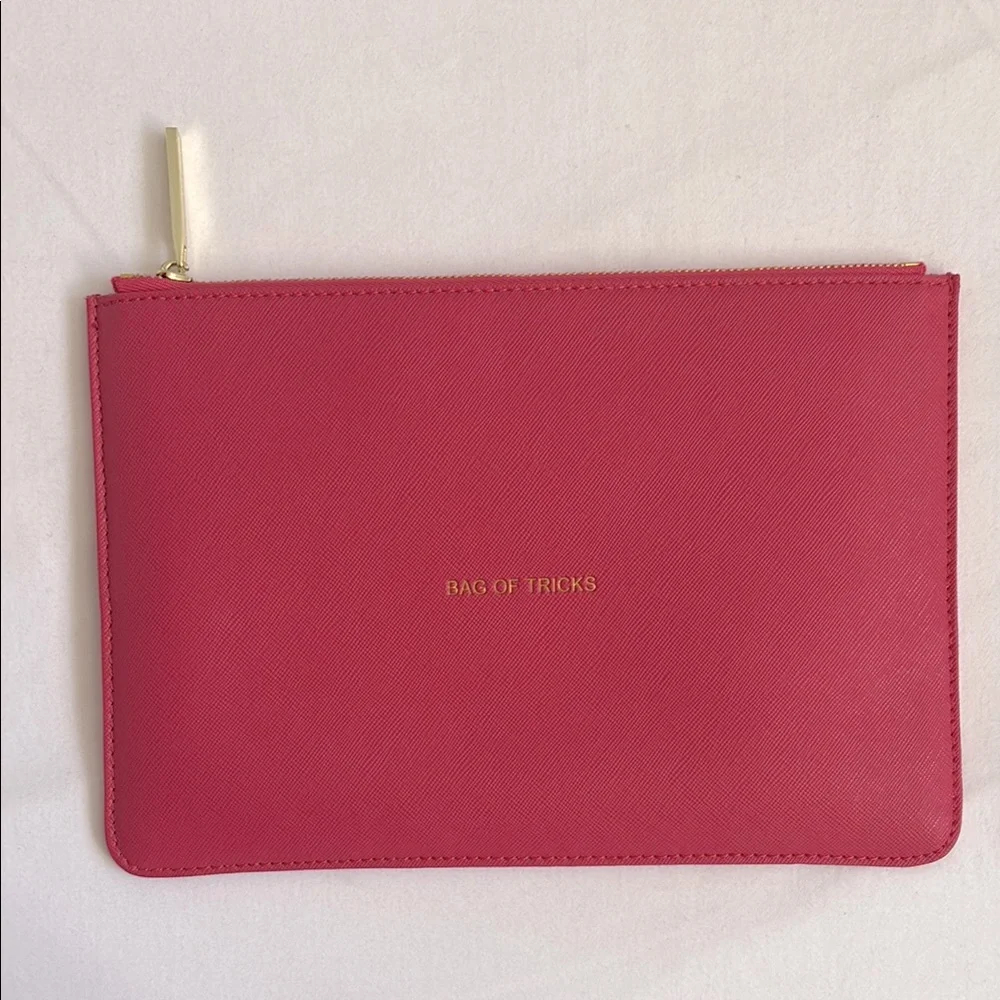 New without tags Katie Loxton London faux leather pink Bag of Tricks